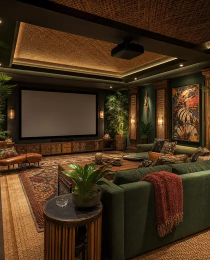 eclectic theater — room (tropical)