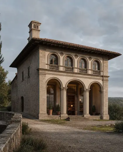 renaissance building — study (rural)
