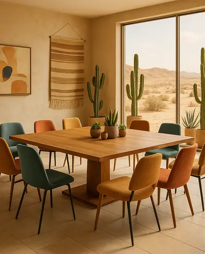 eclectic condo — meeting room (desert)