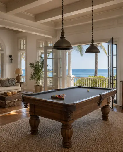 colonial salon — game room (beach)