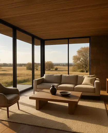modern home — room (rural)