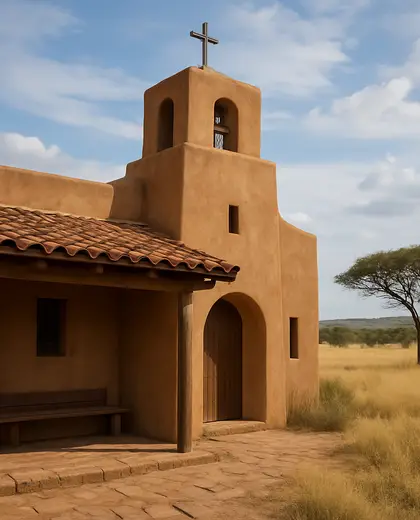 southwestern church — mud room (savanna)