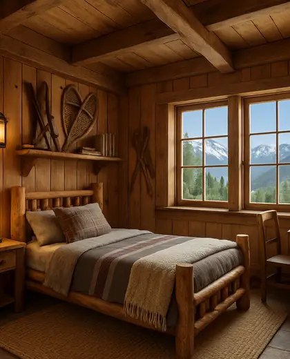 rustic house — youth room (alpine)