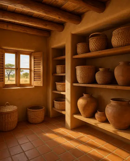 southwestern house — storage room (savanna)