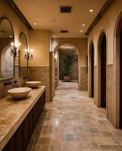 mediterranean casino — rest room (rural)