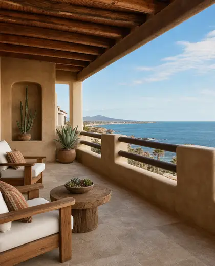 southwestern condo — balcony (ocean)