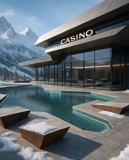 futuristic casino — pool (alpine)