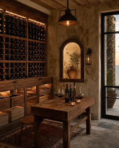 vintage apartment — wine cellar (beach)