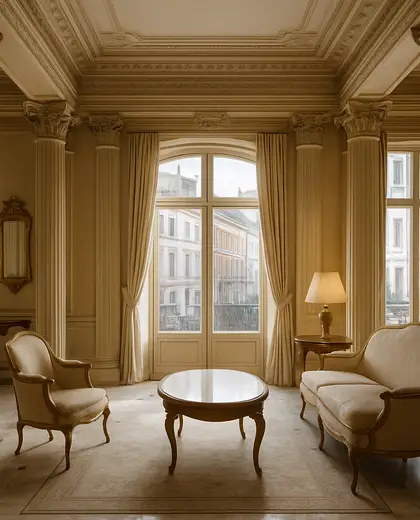 neoclassical house — room (urban)