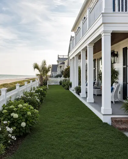 colonial yard — room (beach)