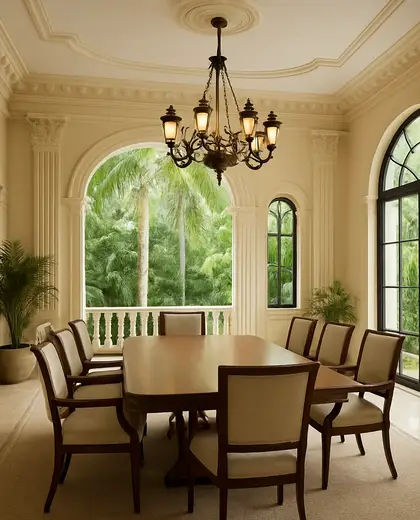 neoclassical house — meeting room (tropical)