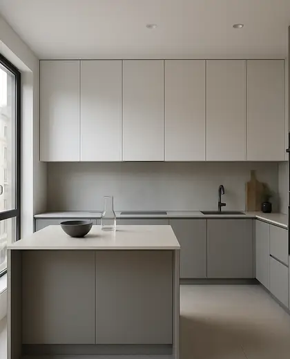 minimalist house — kitchen (urban)