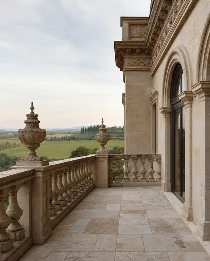 renaissance apartment — deck (rural)