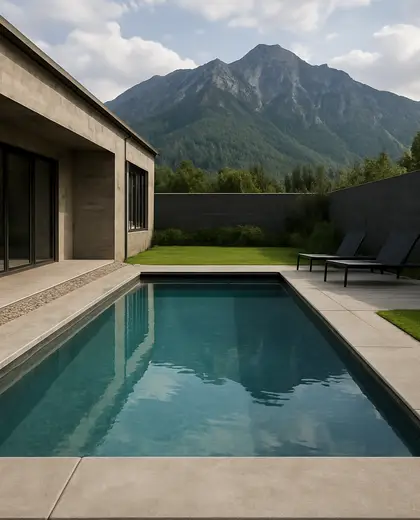 industrial yard — pool (mountain)