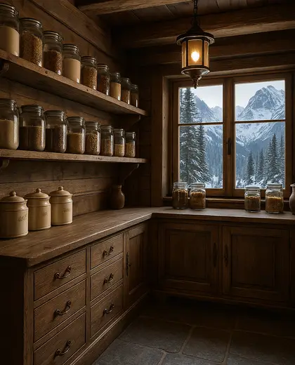 vintage house — pantry (alpine)