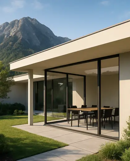 bauhaus backyard — meeting room (mountain)