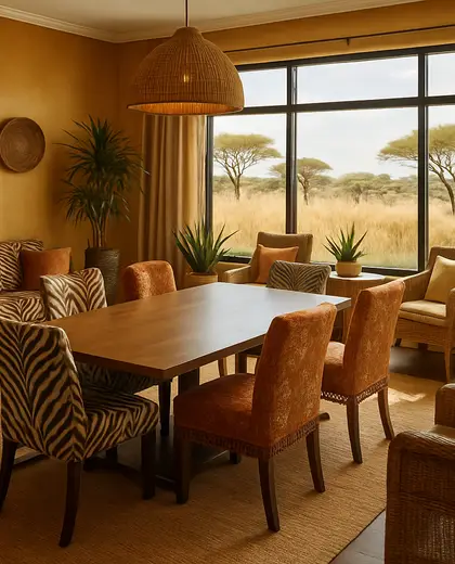 eclectic condo — meeting room (savanna)