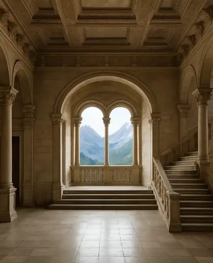 renaissance home — main hall (mountain)