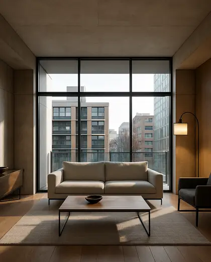 contemporary house — room (urban)