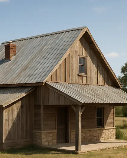 rustic farmhouse — roof (rural)