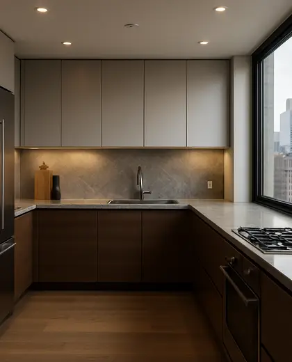 modern home — kitchen (urban)