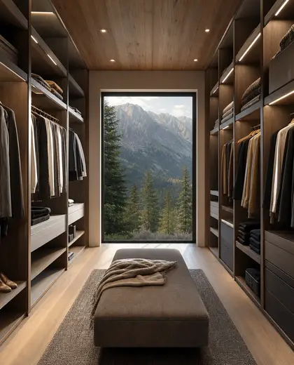 modern store — walk in closet (mountain)