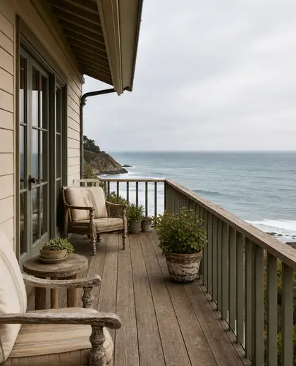 vintage condo — deck (ocean)