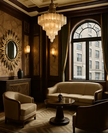 art deco house — room (urban)