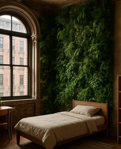 renaissance vertical garden — youth room (urban)