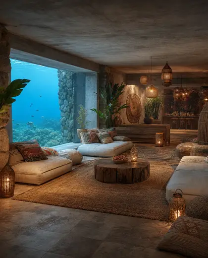 bohemian hotel — basement (ocean)