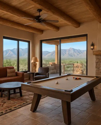 southwestern condo — game room (mountain)