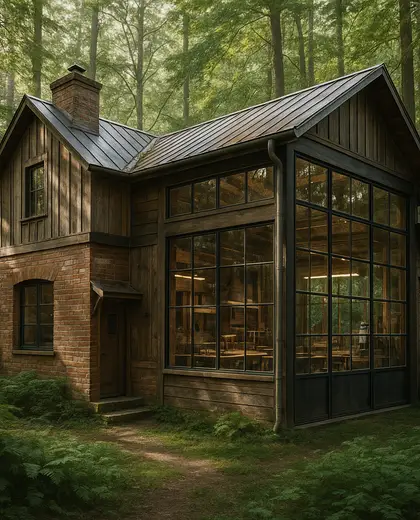 eclectic house — workshop (forest)