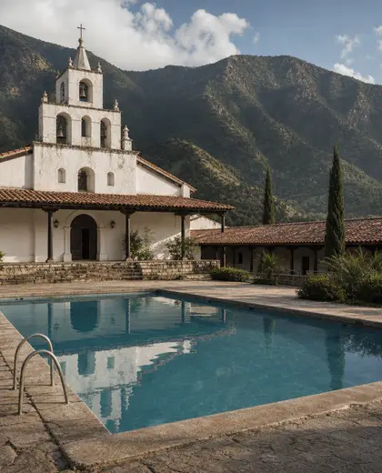 colonial church — pool (mountain)