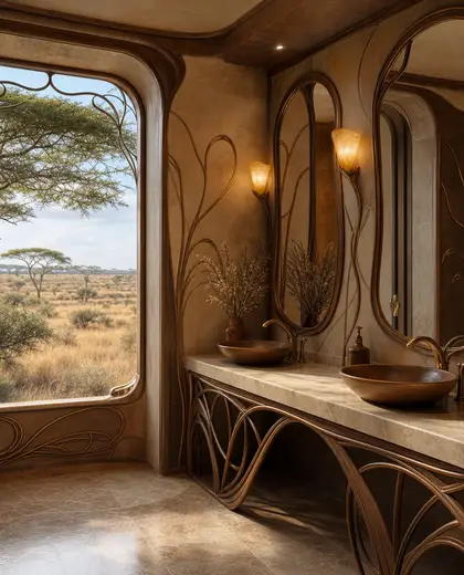 art nouveau store — rest room (savanna)
