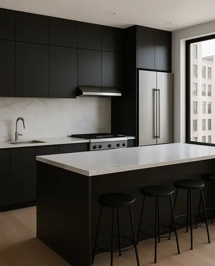 modern house — kitchen (urban)