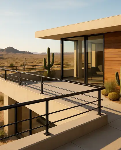 modern penthouse — edging (desert)