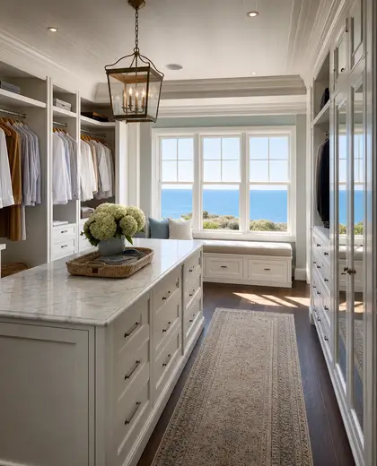 colonial home — walk in closet (ocean)