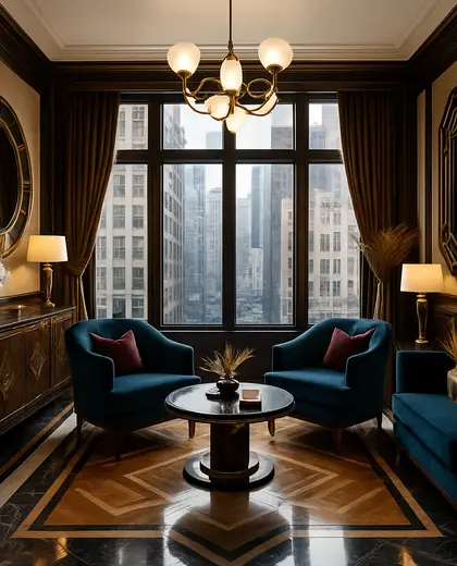art deco condo — room (urban)
