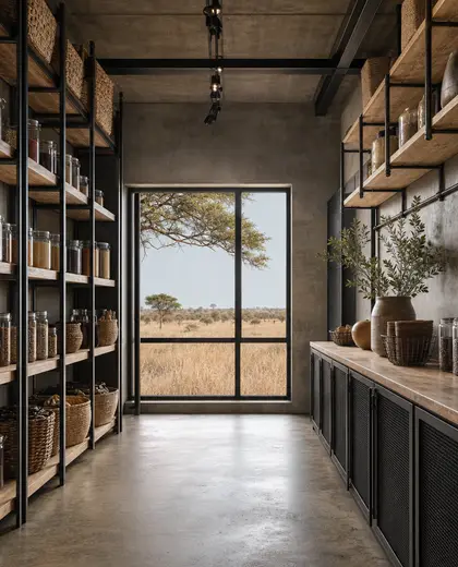 industrial store — pantry (savanna)