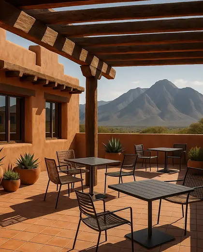 southwestern office space — terrace (mountain)