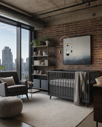 industrial penthouse — nursery (urban)