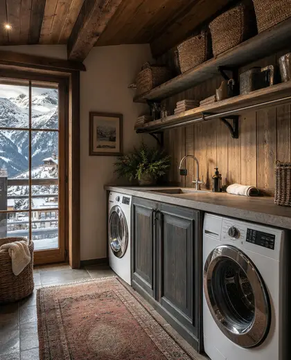 vintage penthouse — laundry room (alpine)