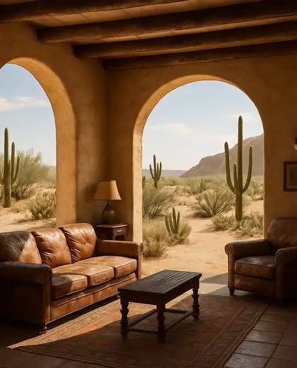 vintage yard — room (desert)