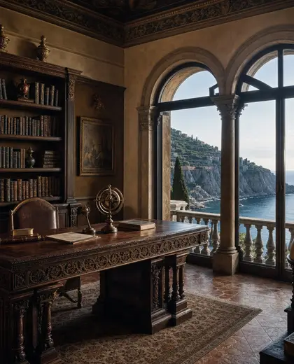 renaissance apartment — study (coastal)