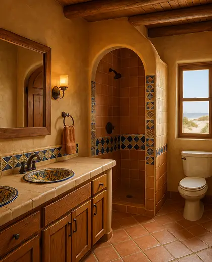 southwestern condo — rest room (beach)