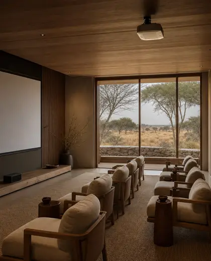 japandi theater — meeting room (savanna)