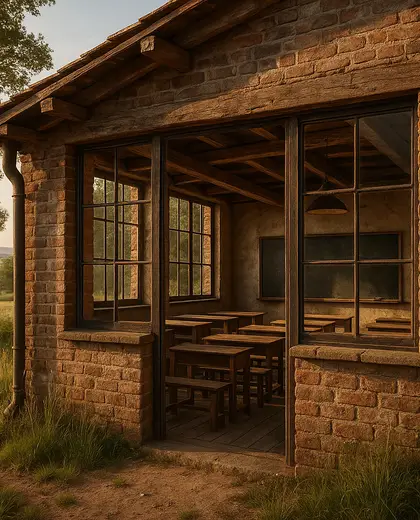 vintage building — training room (rural)
