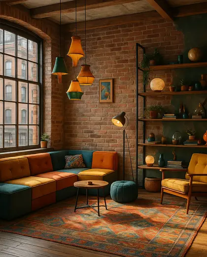 eclectic building — youth room (urban)