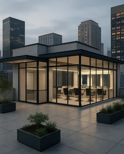 bauhaus salon — roof (urban)