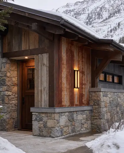 eclectic facade — rest room (alpine)